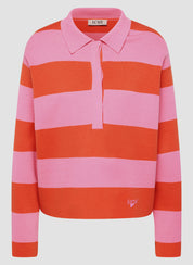 Strickpullover aus Viskosemix - 6212-ROSA - Rosa