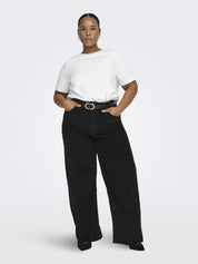 T-Shirt  Bio Baumwolle Rundhals - Bright White - Weiß