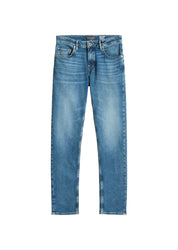 Jeans Shaped Fit - 4845-Retro Blue Wash - Blau