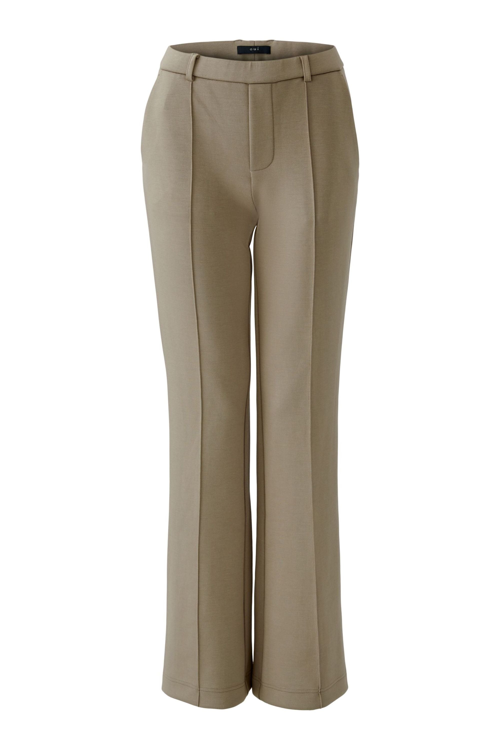 Hose Flared Fit - 6774-brindle - Beige