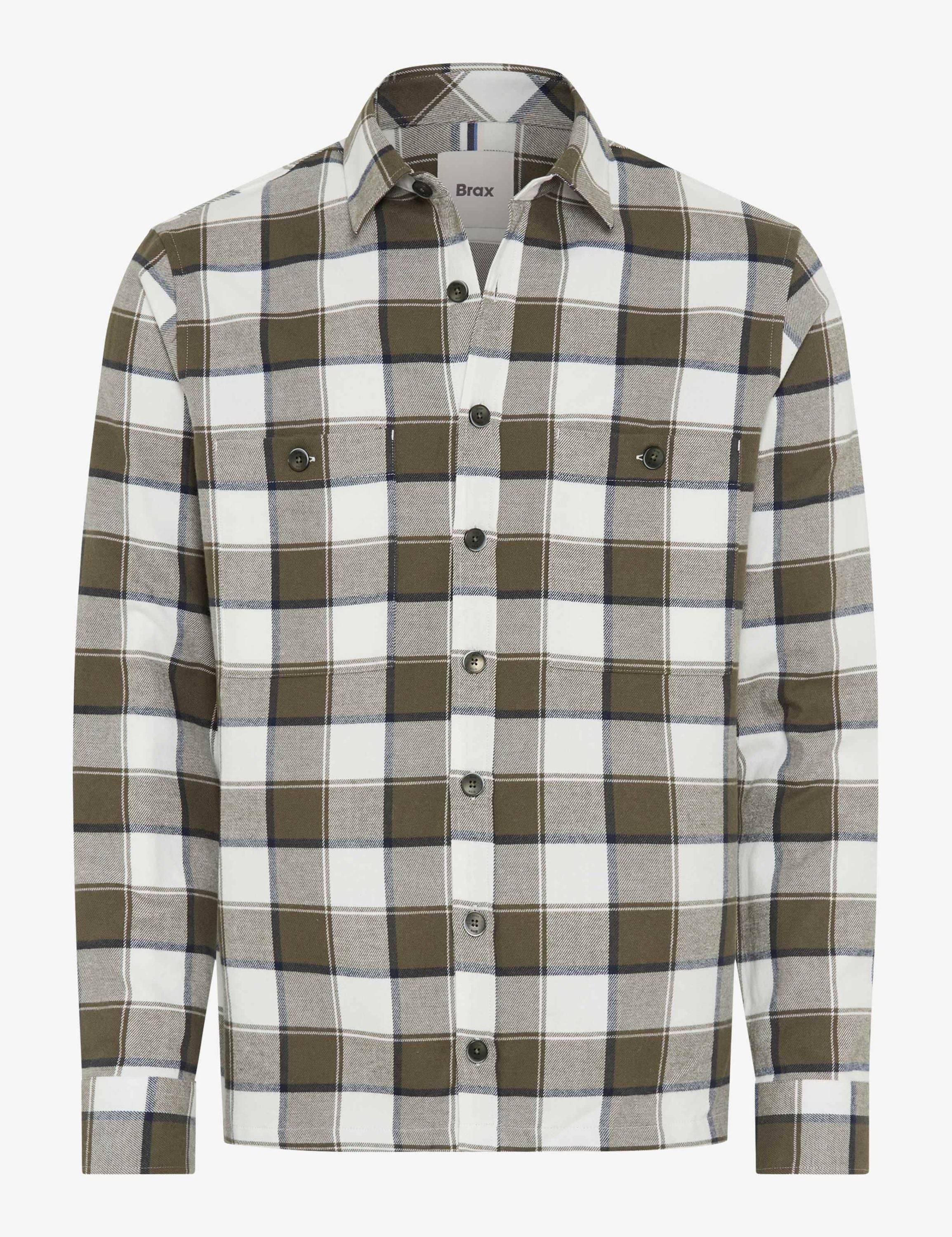 Hemd KAY Regular Fit - 34-olive - Grün