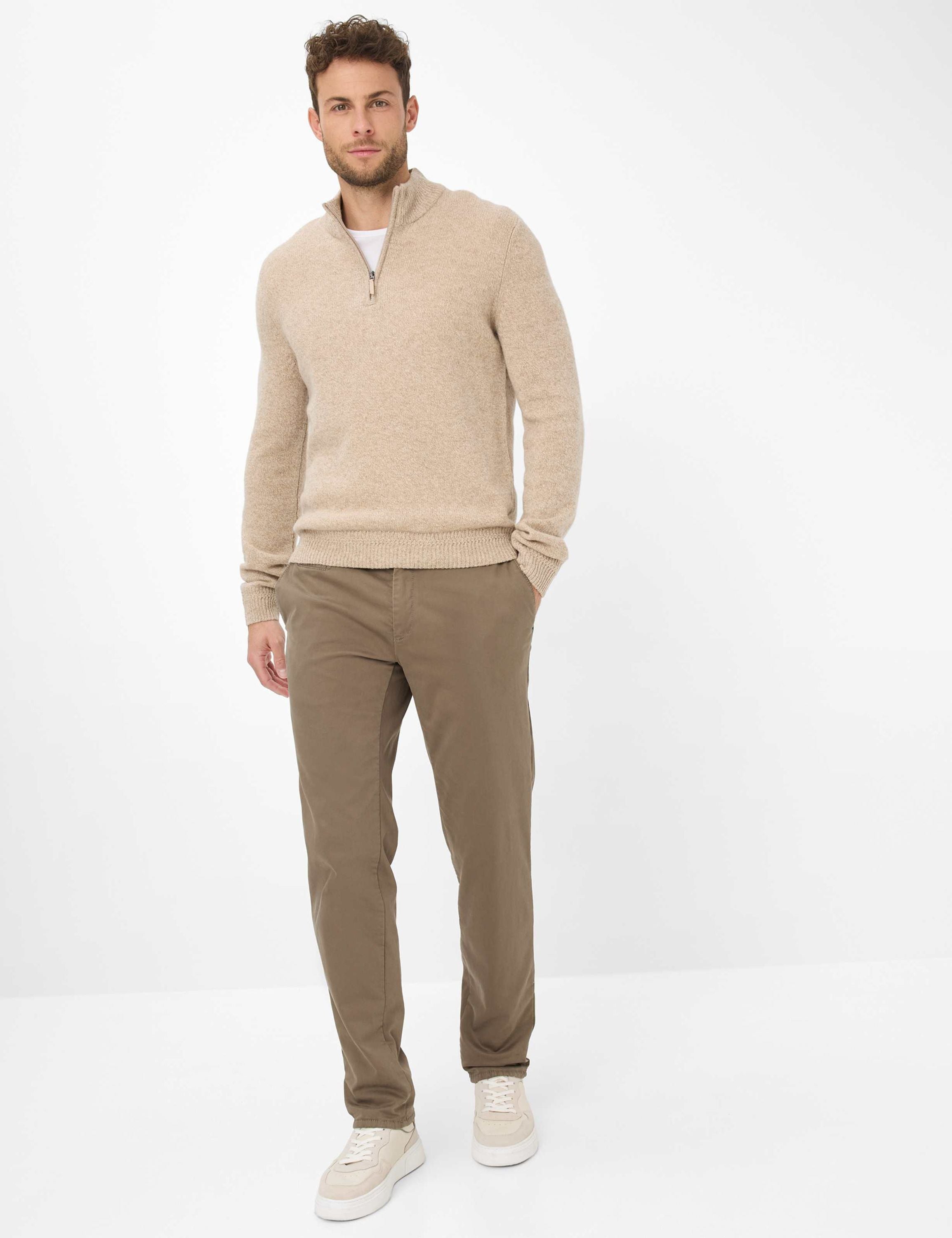 Chinohose FABIO TT Modern Fit - 33-THYME - Grün