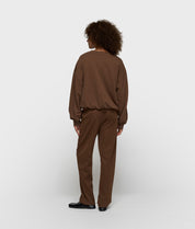 Joggpants Relaxed Fit - 1322-dark truffle - Braun