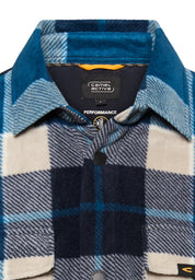 Fleeceovershirt Relaxed Fit - 43-Aqua Blue - Blau