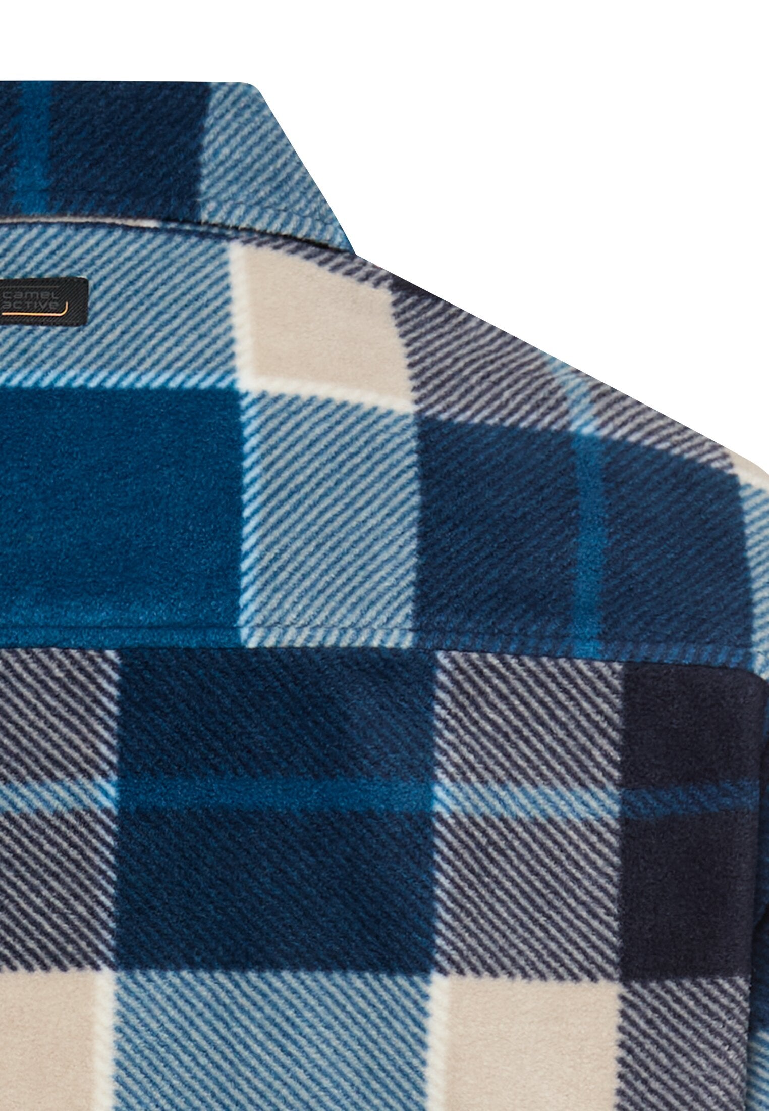 Fleeceovershirt Relaxed Fit - 43-Aqua Blue - Blau