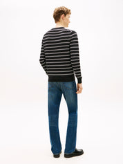 Strickpullover aus Bio-Baumwolle - 0AP-BLACK - Schwarz