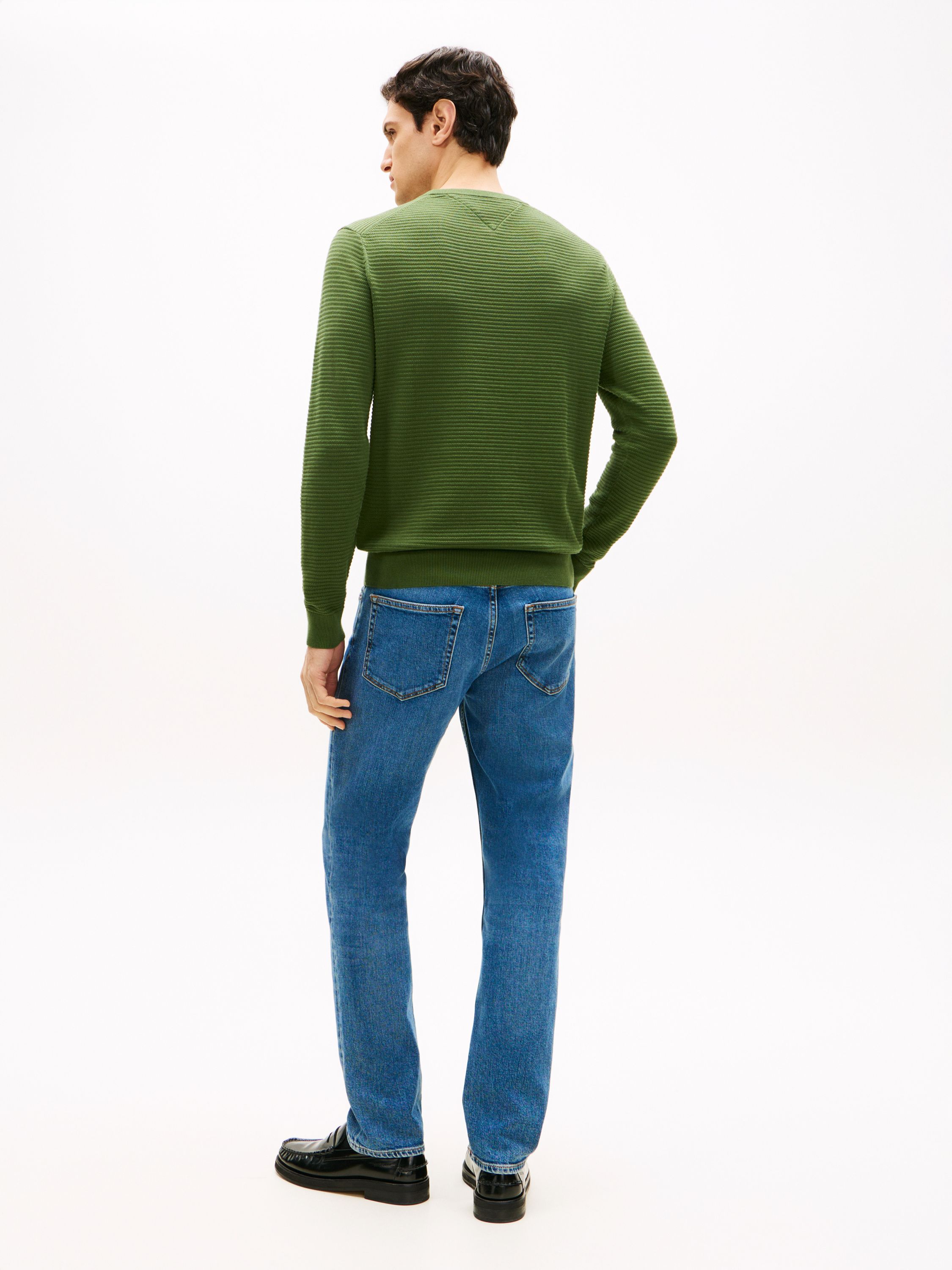 Strickpullover aus Bio-Baumwolle - L01-GREEN - Grün