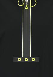 T-Shirt mit Kapuze - 99-Schwarz - Schwarz