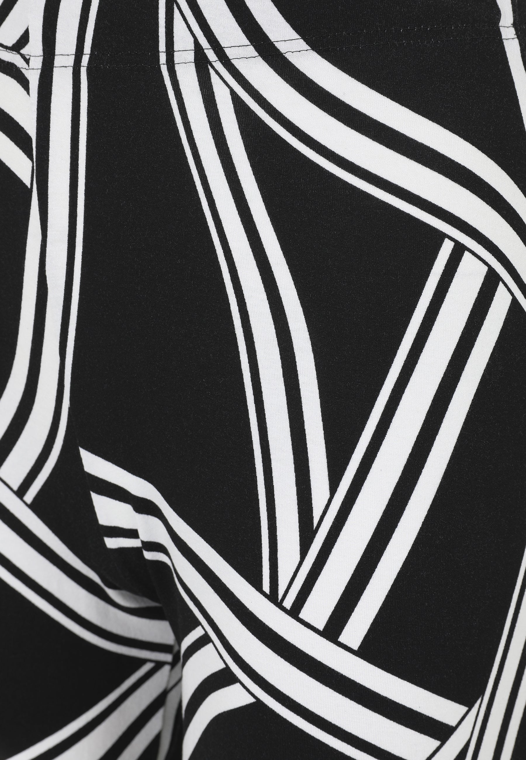 Schlupfhose Regular Fit - 91-Schwarz/WeiSS - Schwarz