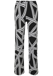 Schlupfhose Regular Fit - 91-Schwarz/WeiSS - Schwarz