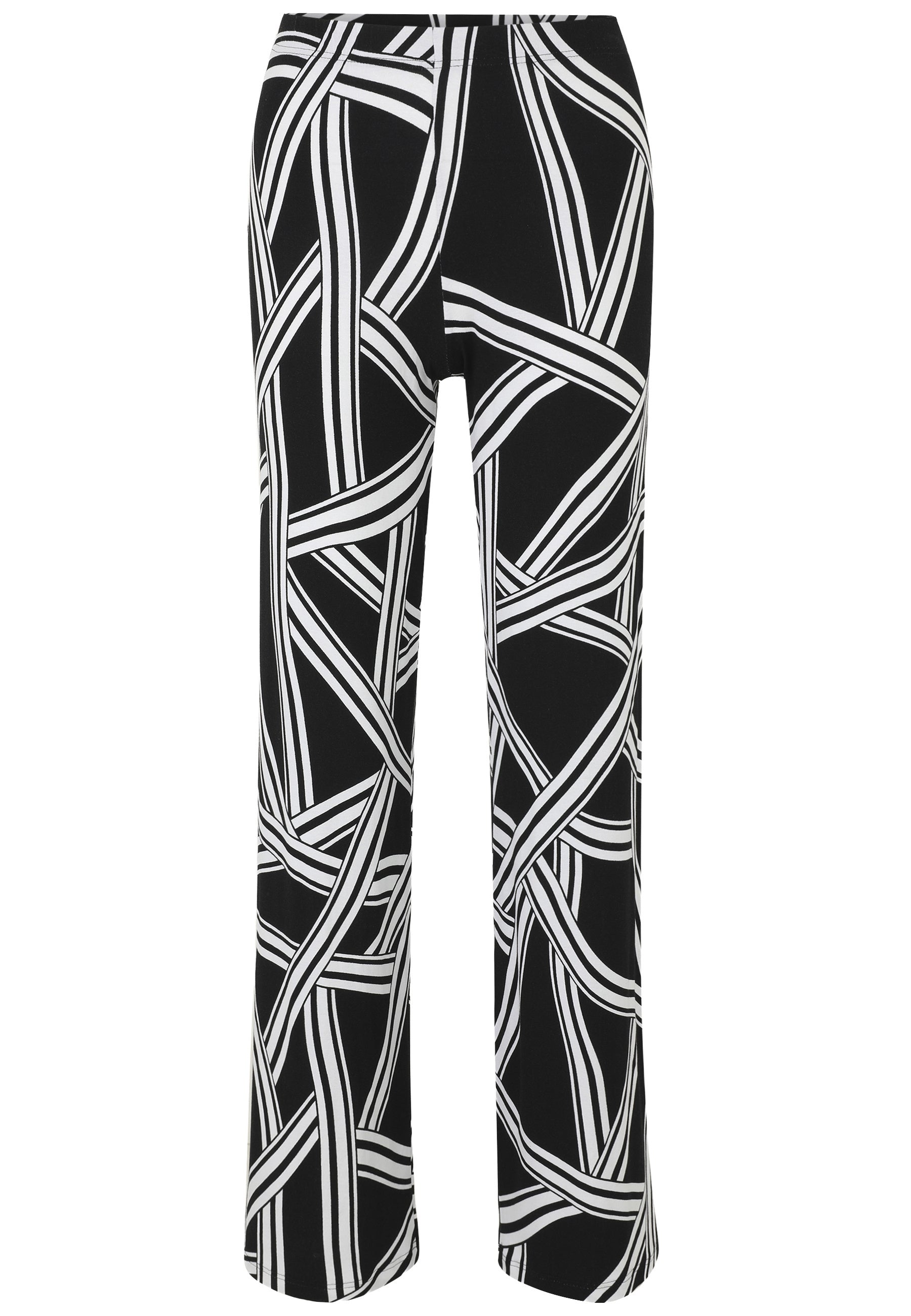 Schlupfhose Regular Fit - 91-Schwarz/WeiSS - Schwarz