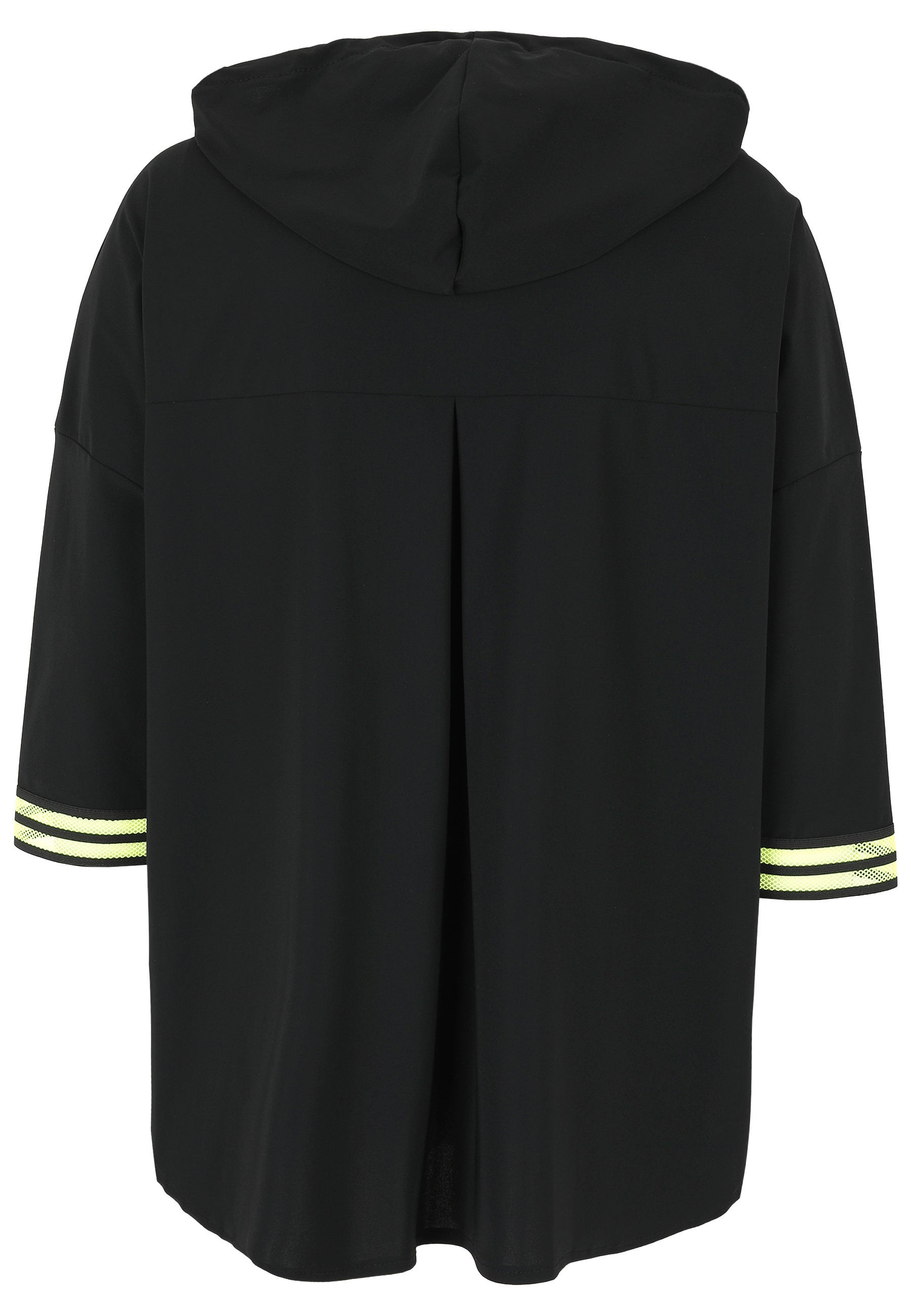 T-Shirt mit Kapuze - 99-Schwarz - Schwarz