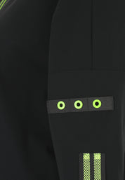 Sweatshirtjacke mit Kapuze - 99-Schwarz - Schwarz