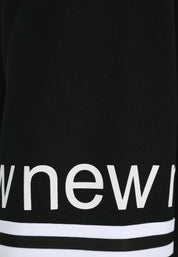 Sweatshirtjacke aus Modalmix - 91-Schwarz/WeiSS - Schwarz