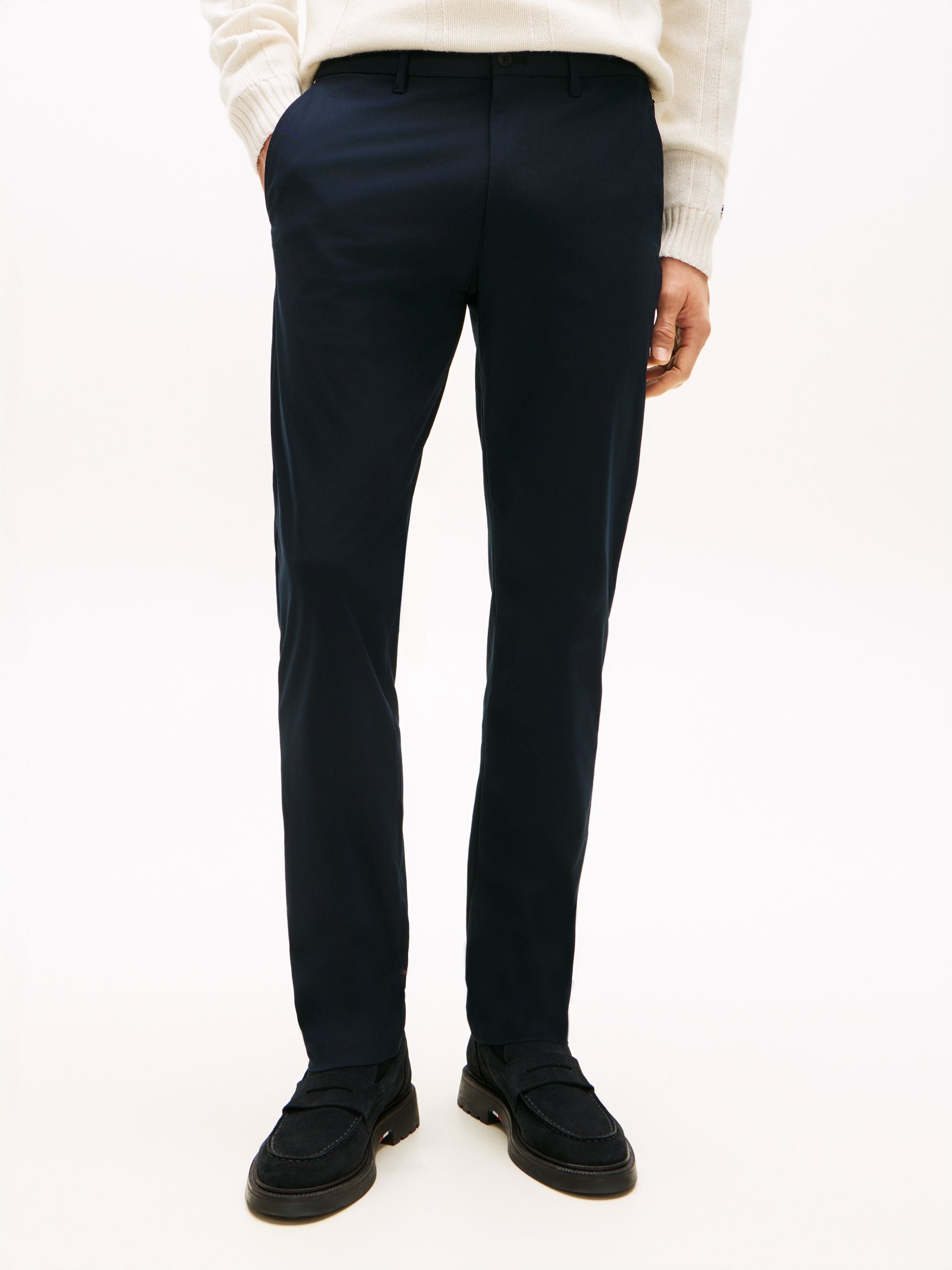 Chino-Hose DENTON Straight Fit - DW5-BLUE - Blau