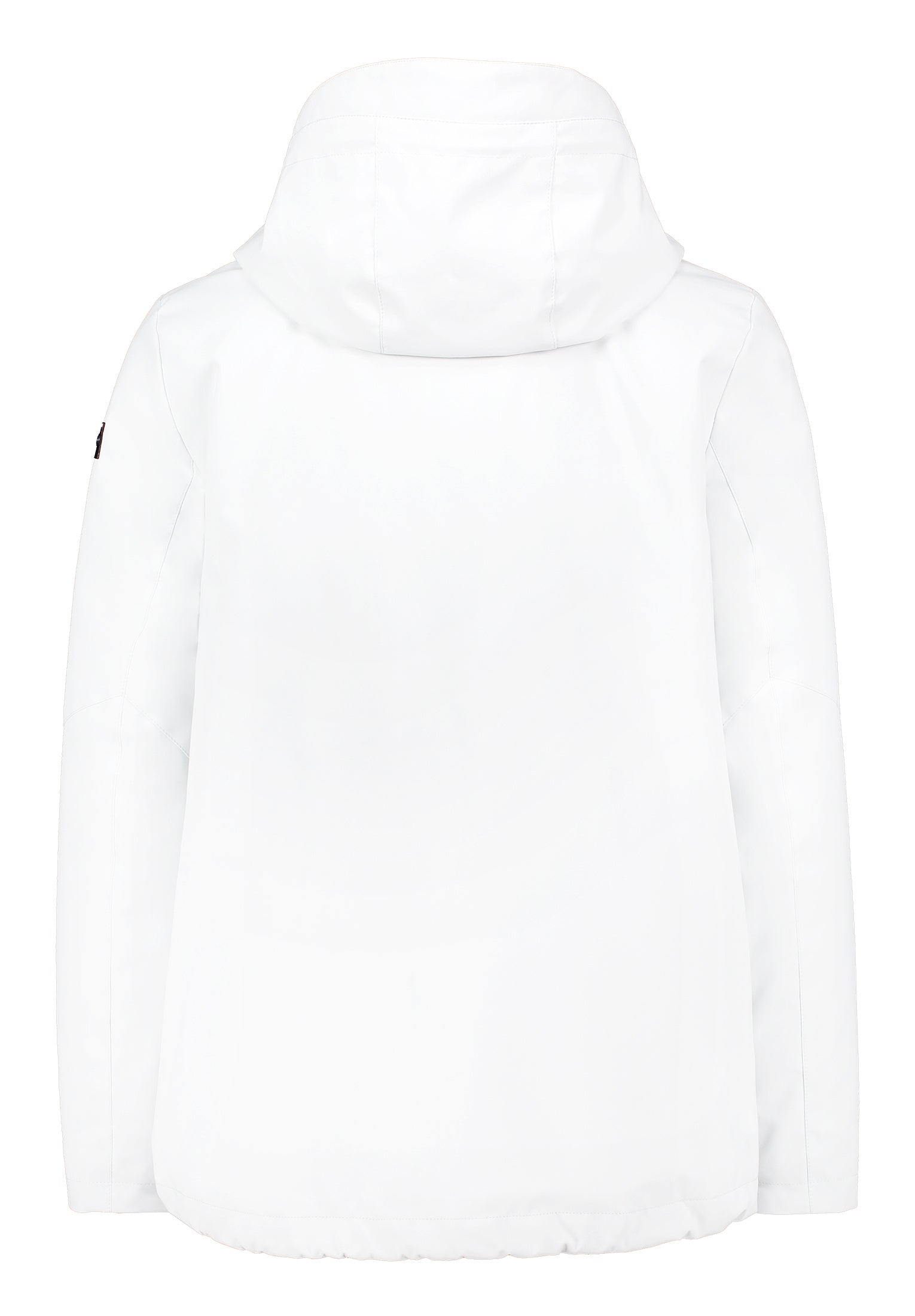 Übergangsjacke mit Kapuze - 9078-Glacier White - Grau