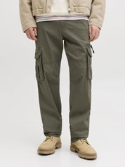Cargohose KANE Loose Fit - Olive Night - Grün