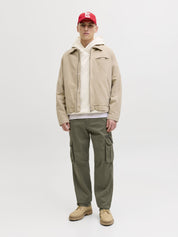 Cargohose KANE Loose Fit - Olive Night - Grün