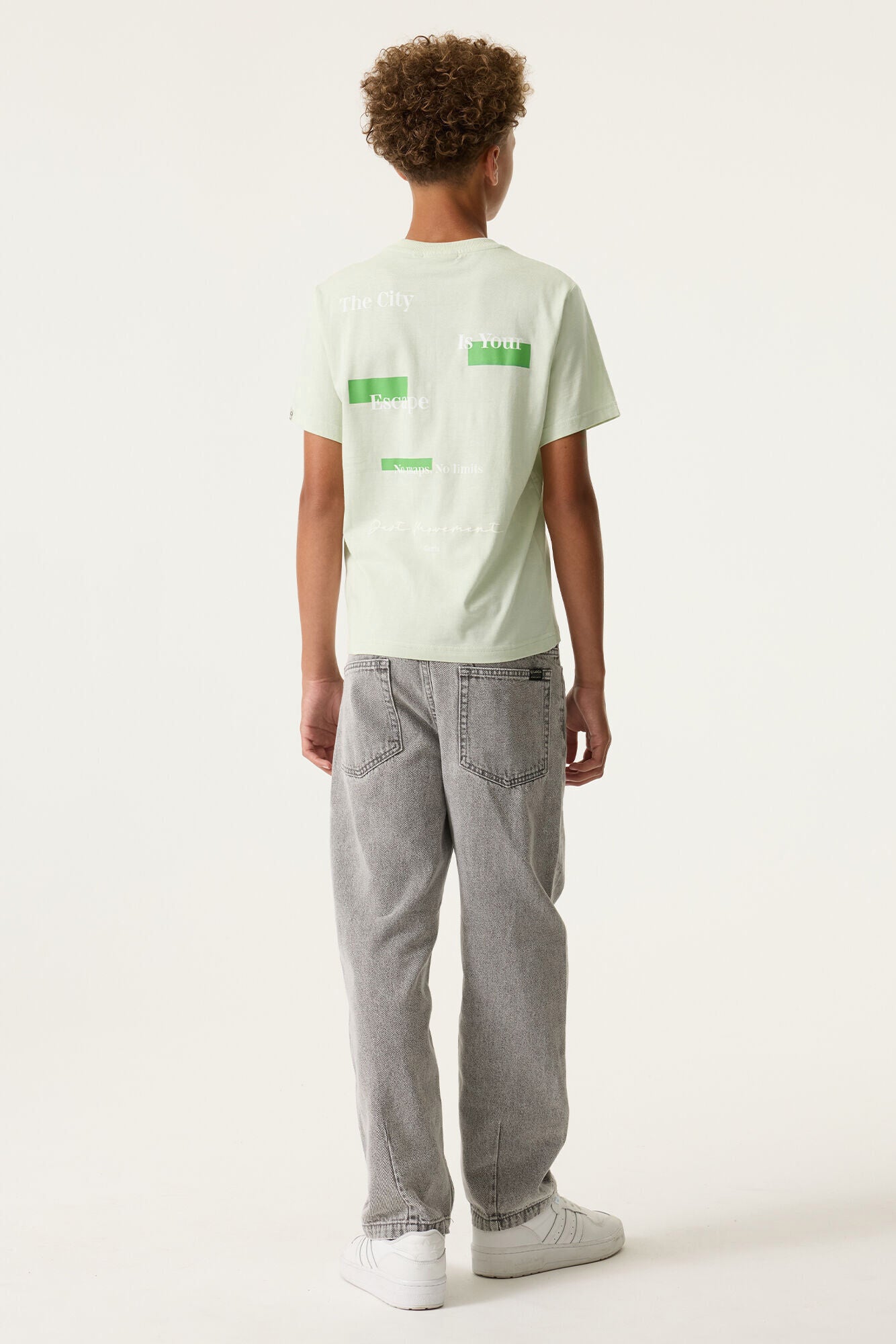 T-Shirt aus Baumwolle - 6727-milky green - Grün