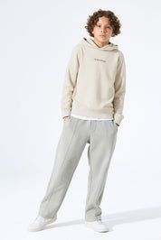 Sweathoodie aus Baumwollmix - 4925-moonbeam - Beige