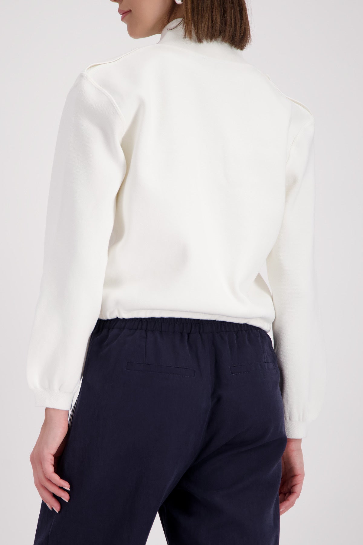 Strickjacke aus Baumwolle - 102 off-white - Weiß