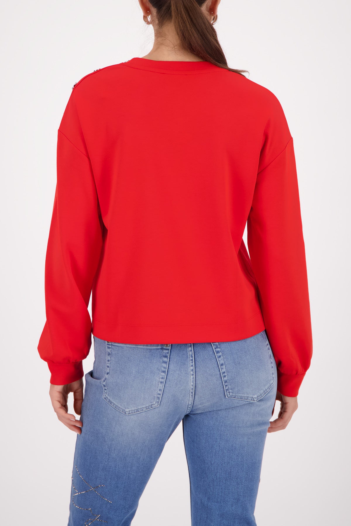 Sweatshirt mit Rundhalsausschnitt - 350 chilli pepper - Rot