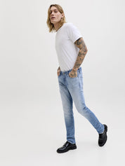 Jeans GLENN Slim Fit - Blue Denim - Blau