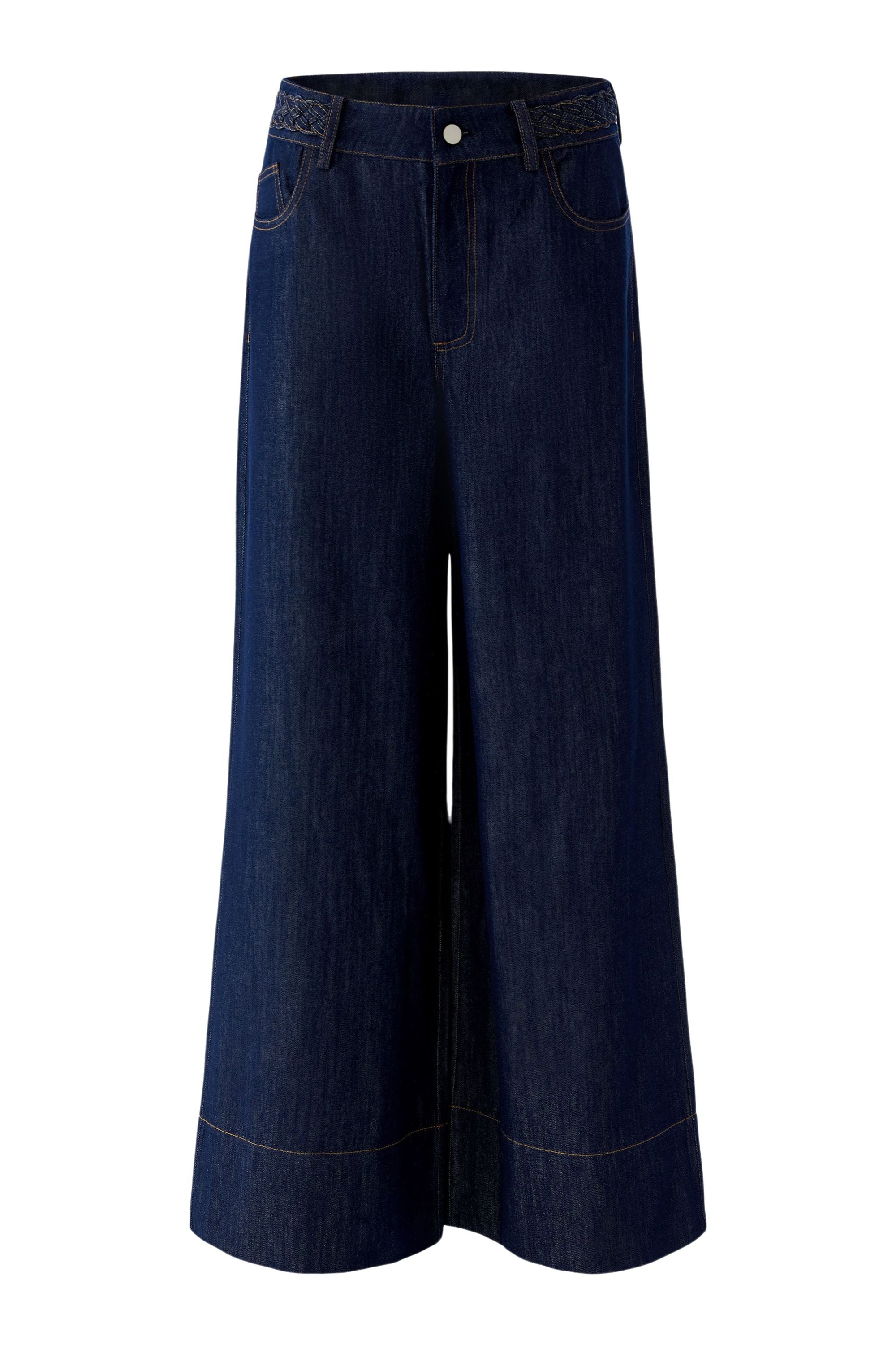 Jeans Wide Leg - 5900-raw denim - Blau