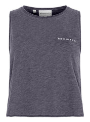 Meliertes Tanktop Cropped Fit - S546