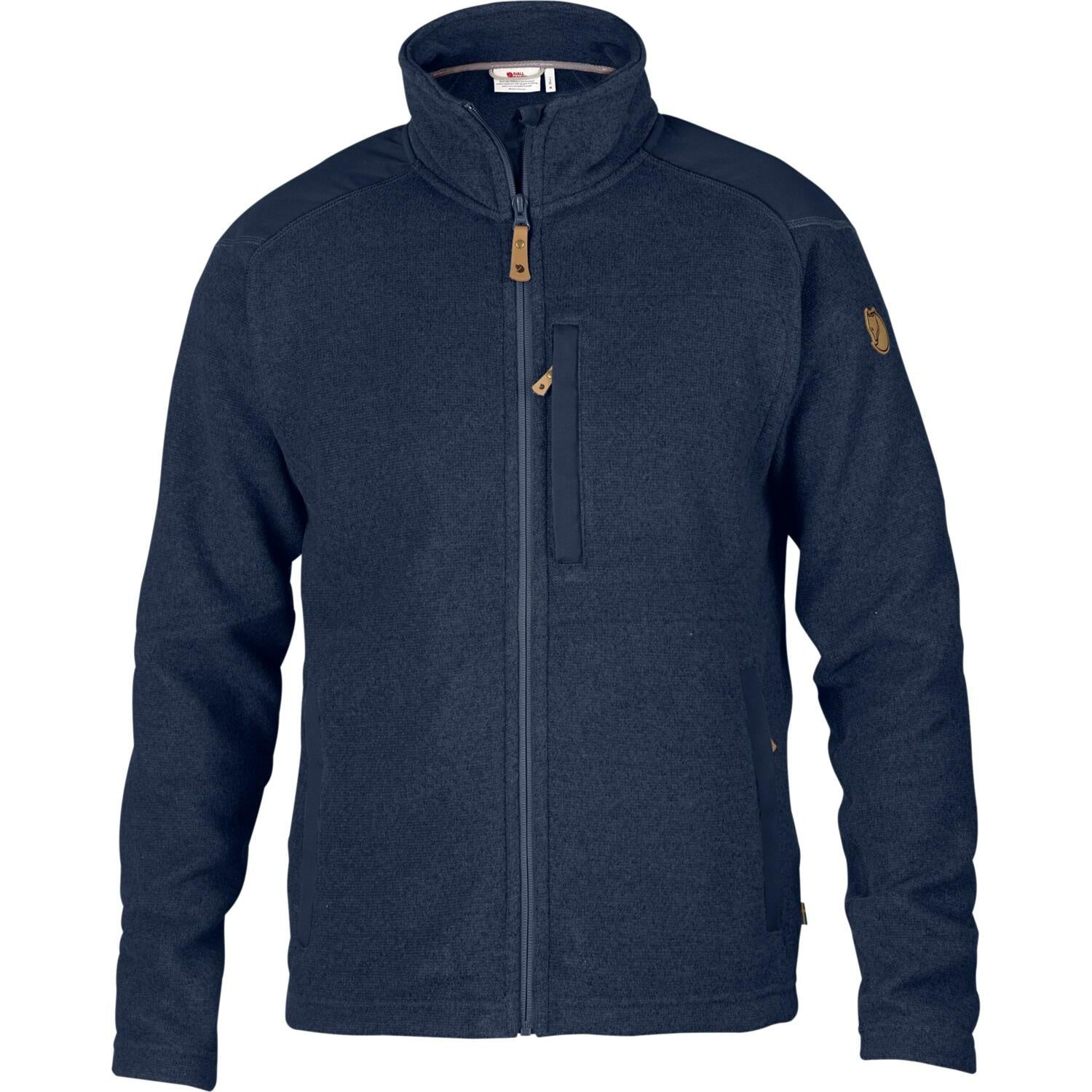 Fleecejacke Buck - 555-Dark Navy - Blau | Grün