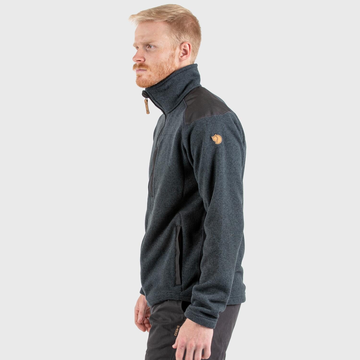 Fleecejacke Buck - 555-Dark Navy - Blau | Grün