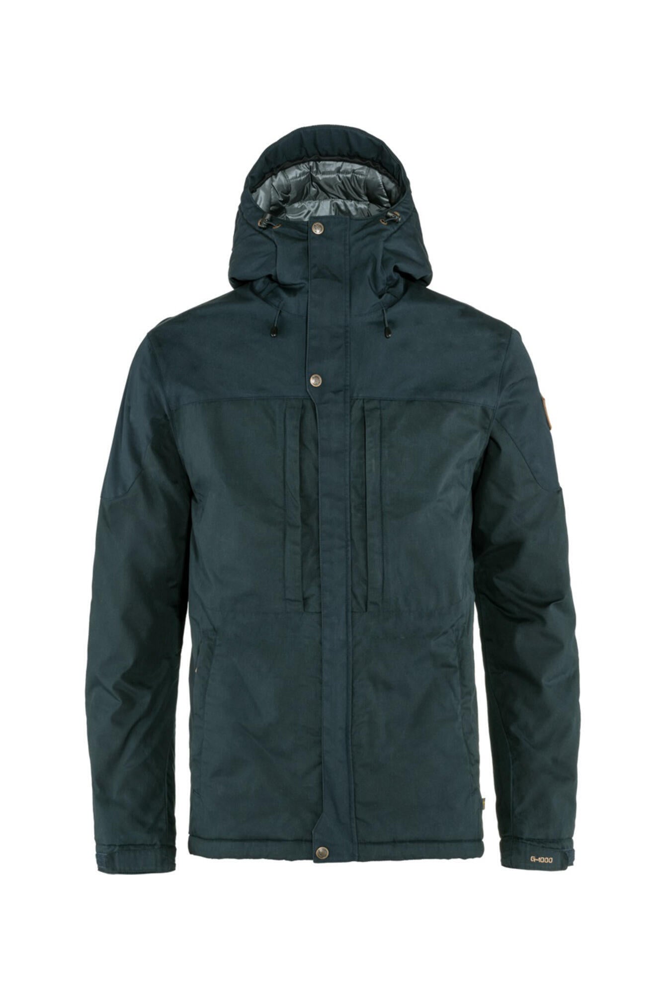 Wattierte Regenjacke - 555-Dark Navy - Blau