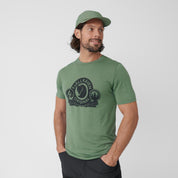 T-Shirt mit Logoprint - 614-Patina Green - Grün