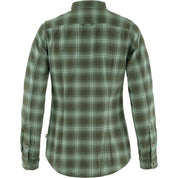 Flanell-Shirt Övik - 662-614-Deep Forest-Patina Gre - Grün