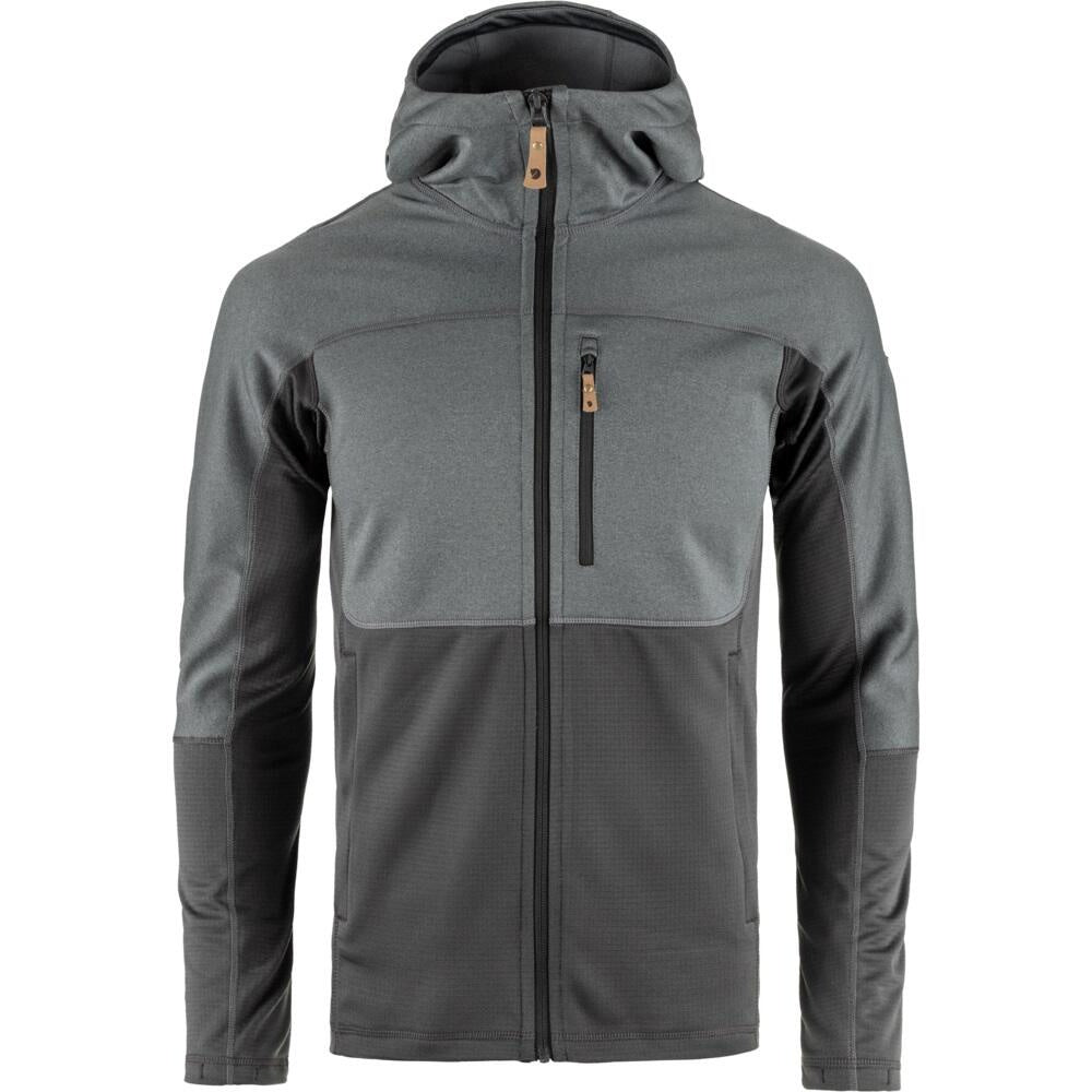 Fleecejacke Abisko Trail - 048/020-Iron Grey/Grey - Grau