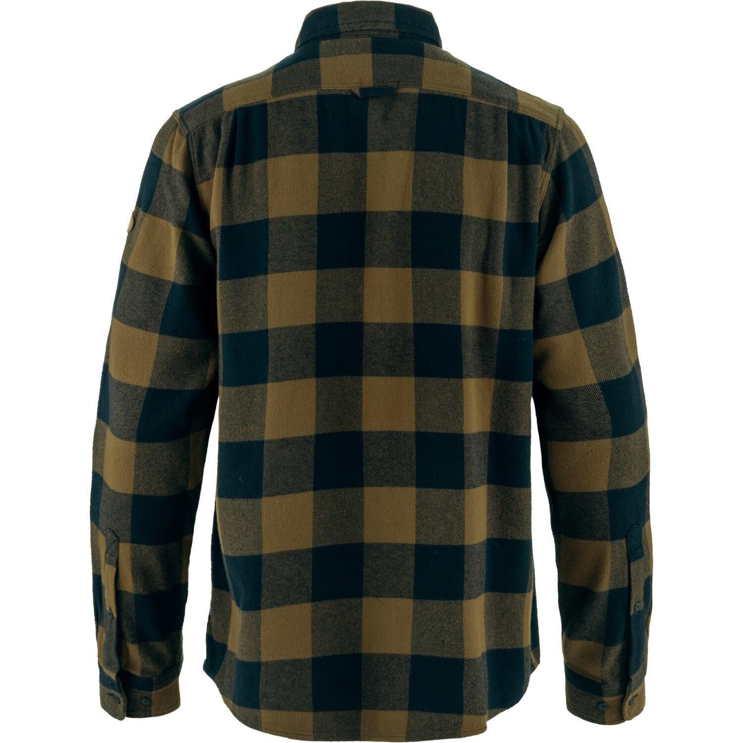 Overshirt aus Baumwolle - 265-555-Wood Brown-Dark Navy - Braun