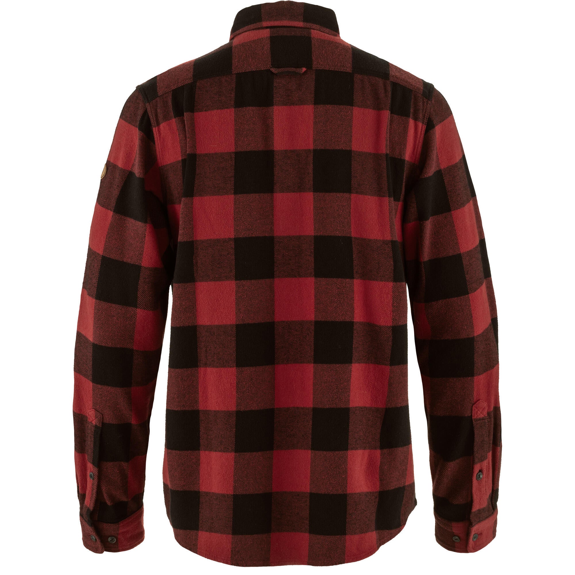 Overshirt aus Baumwolle - 320-550-Red-Black - Rot