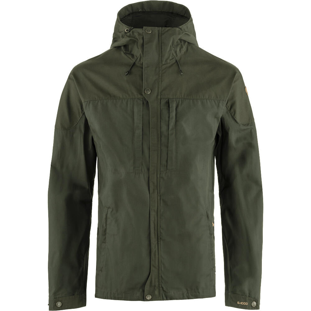 Funktionsjacke SKOGSÖ - 662-Deep Forest - Khaki