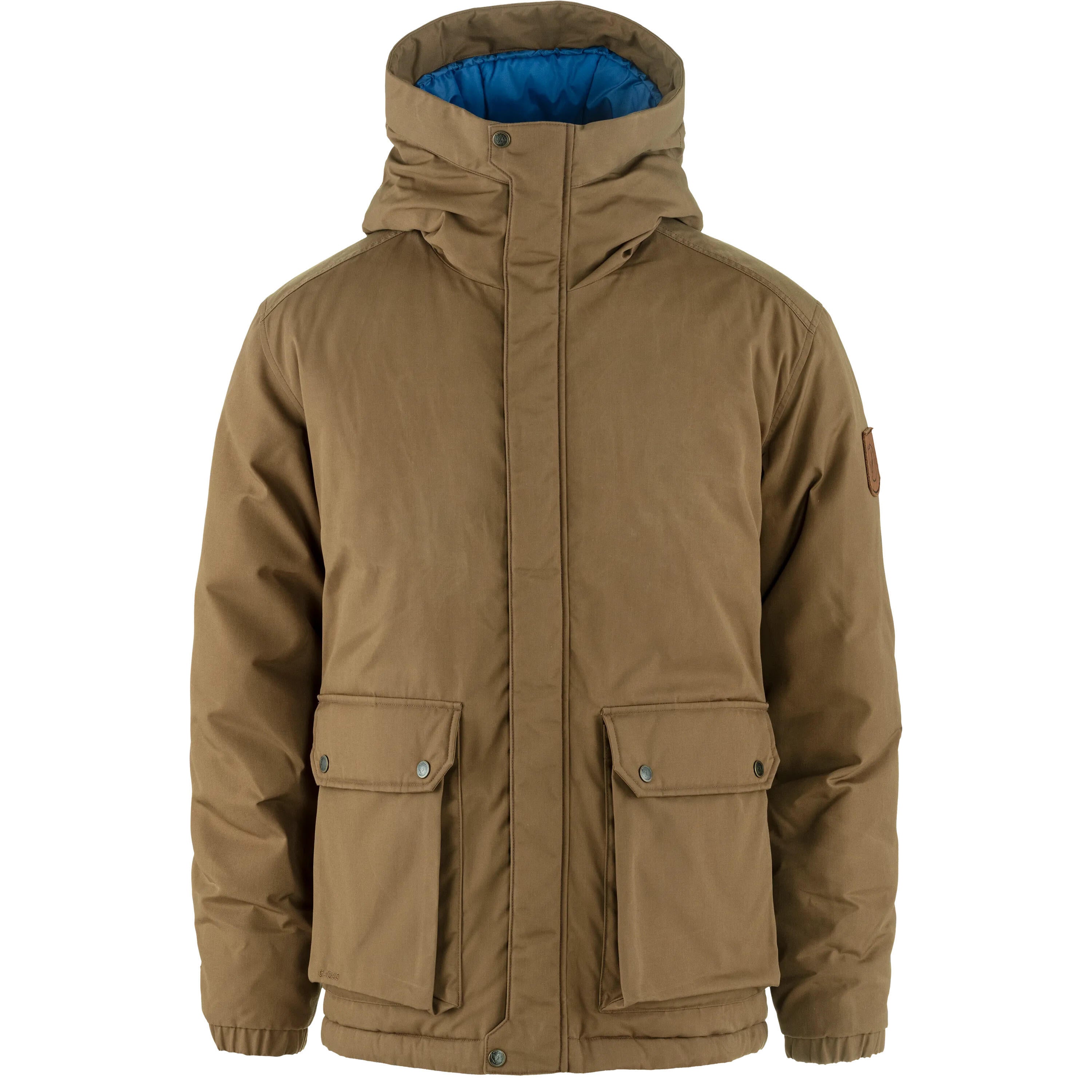 Winterjacke ÖVIK mit Kapuze - 265-Wood Brown - Braun