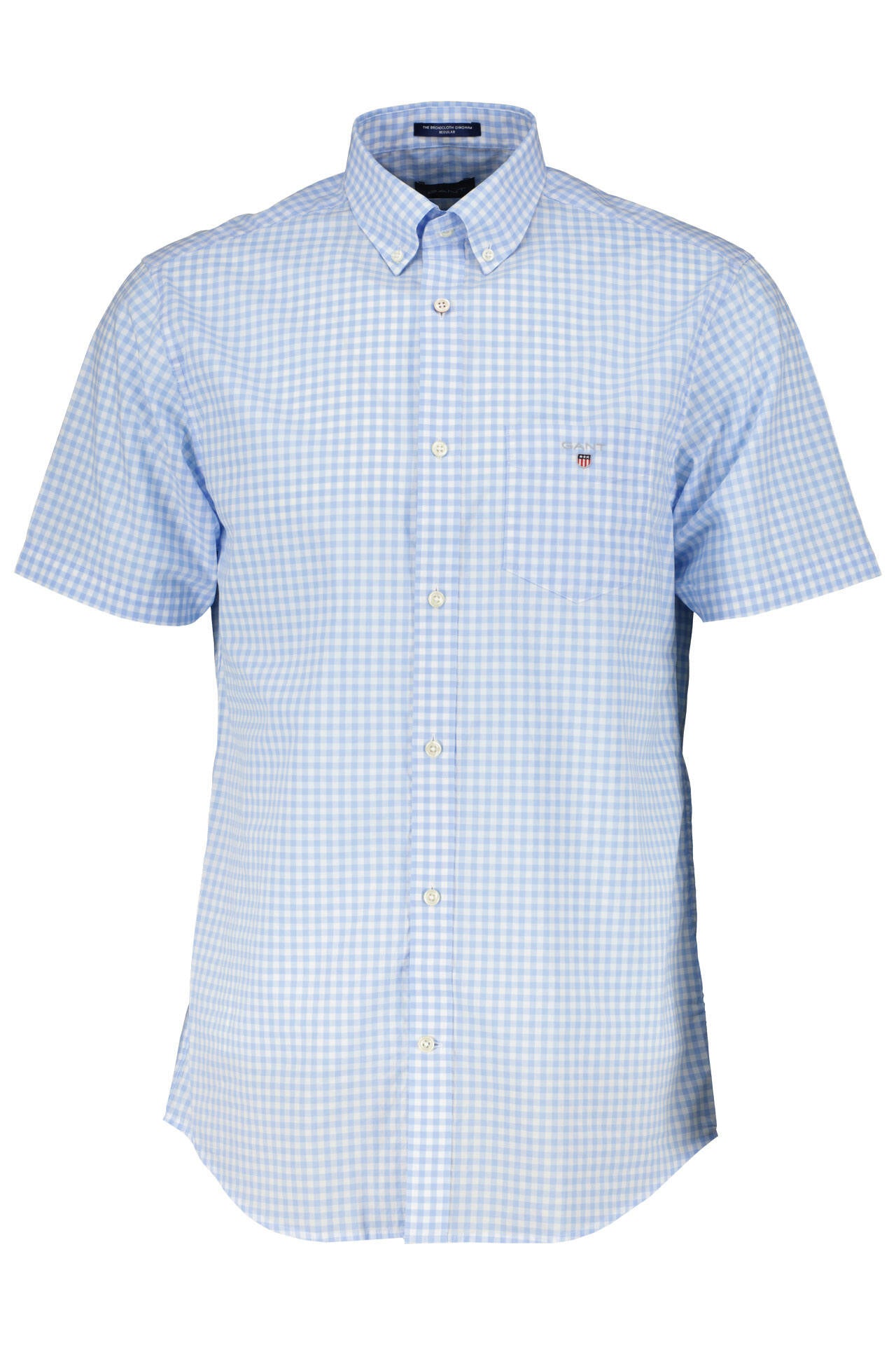 Hemd Regular fit - 468-CAPRI BLUE - Blau | Weiß