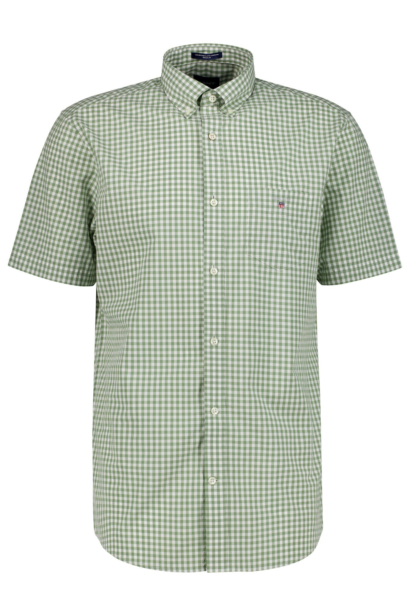 Hemd Regular fit - 362-KALAMATA GREEN - Grün | Khaki | Weiß