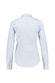 Gestreiftes Hemd Slim Stretch - 455-LIGHT BLUE - Blau | Weiß