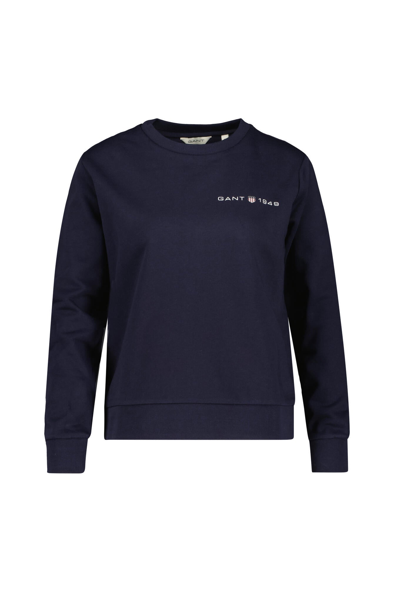 Sweatshirt mit aufgesticktem Logo - 433-EVENING BLUE - Blau