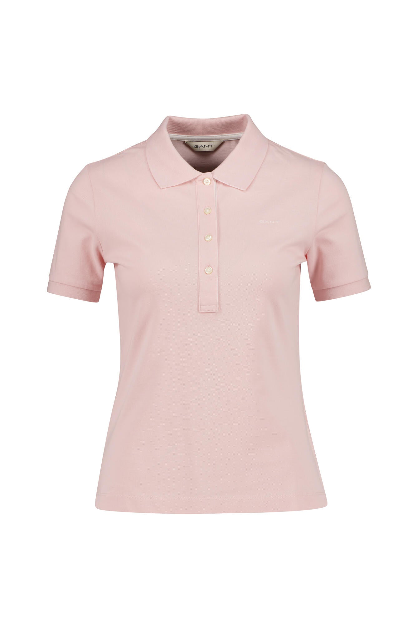 Poloshirt aus Baumwolle - 670-FADED PINK - Rosa