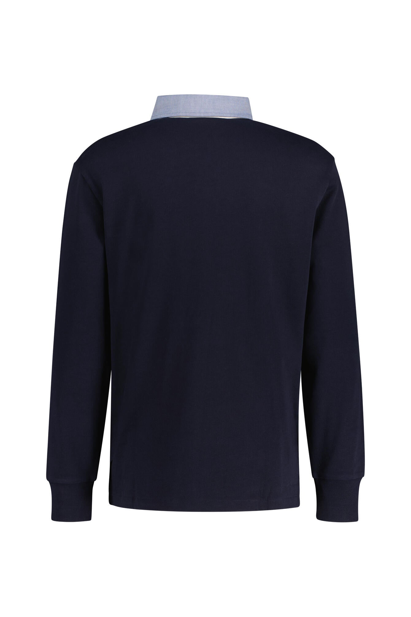 Rugby-Poloshirt Regular Fit - 433-EVENING BLUE - Blau