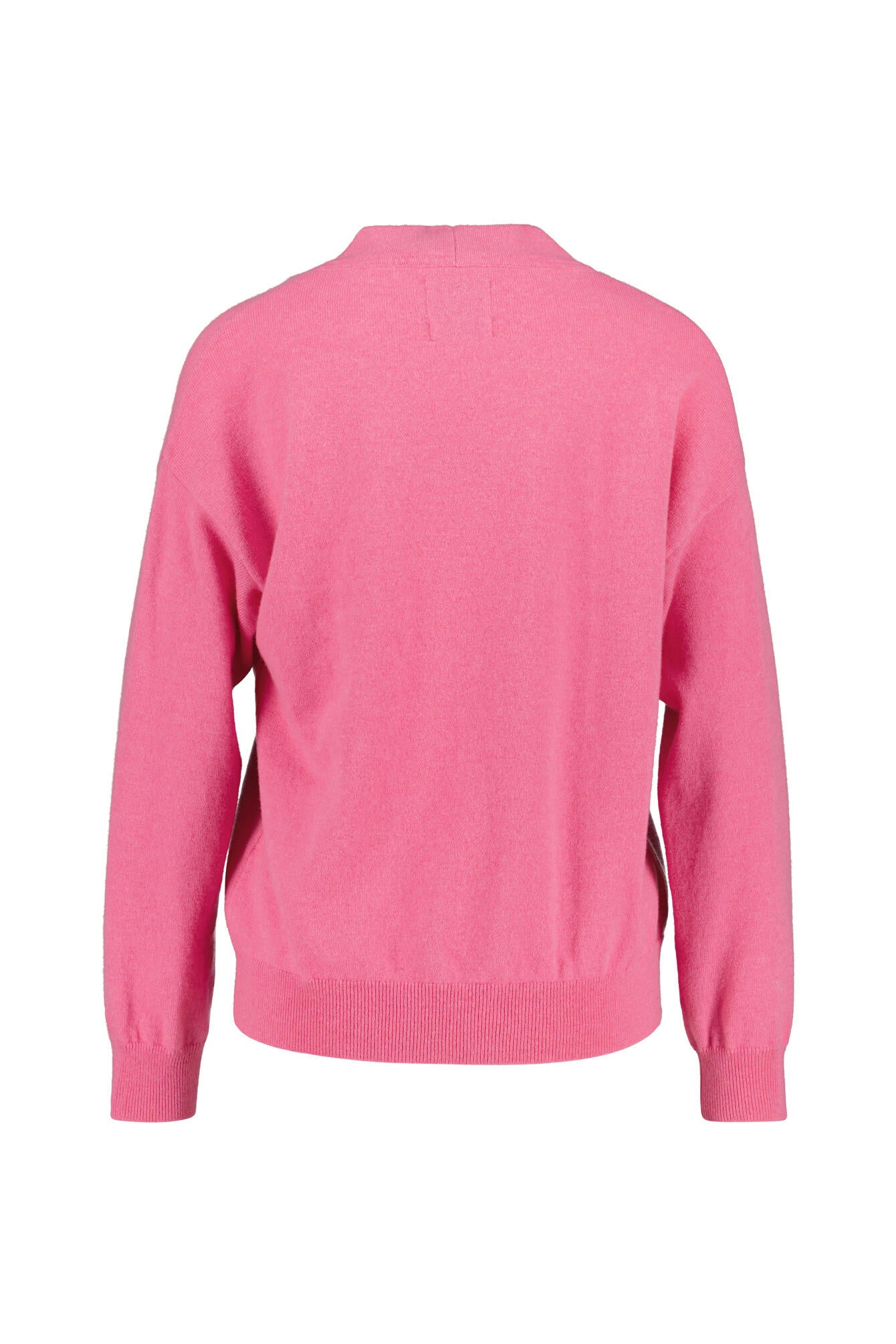 Cardigan aus Lammwolle - 669-CANDY PINK - Pink