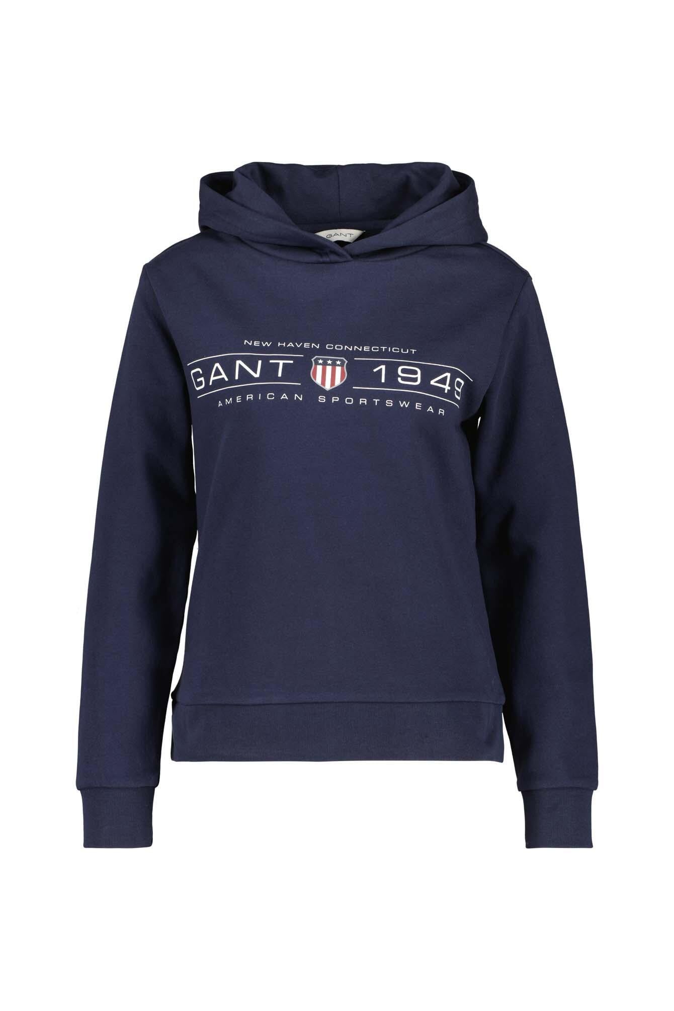 Hoodie - 433-EVENING BLUE - Blau
