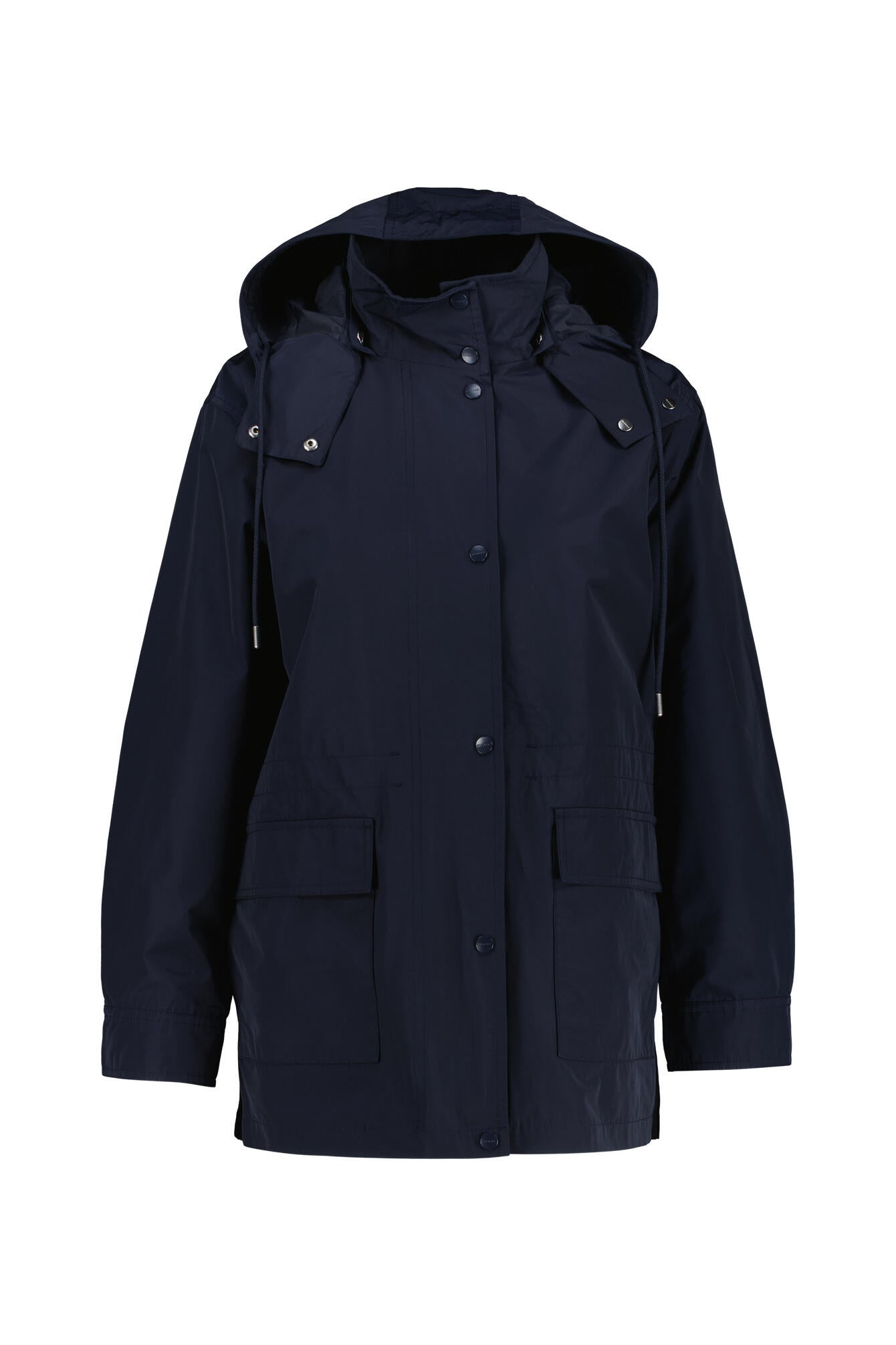 Windbreaker mit abnehmbarer Kapuze - 433-EVENING BLUE - Blau