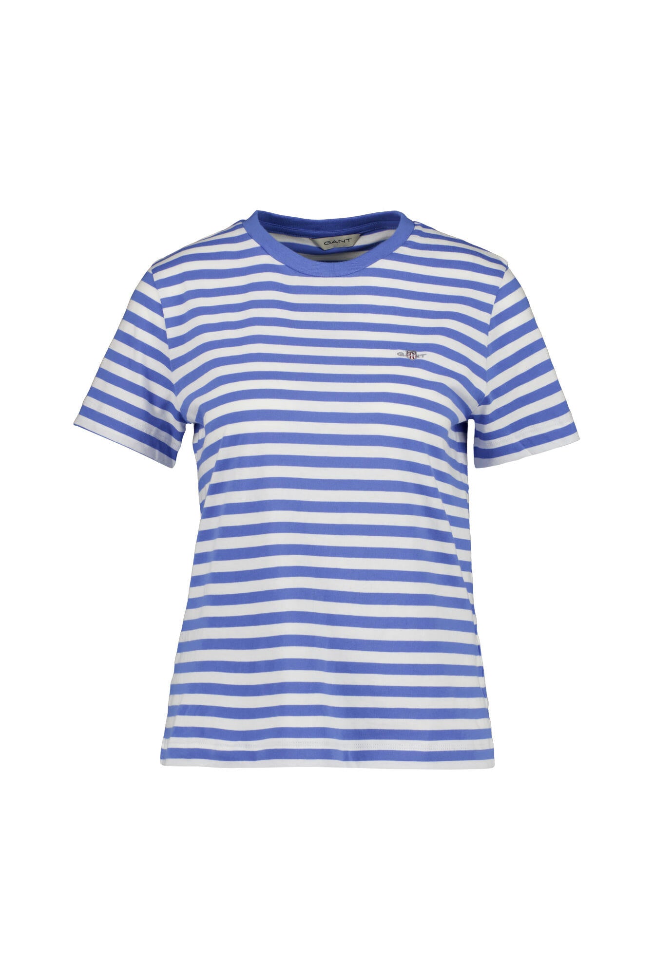 T-Shirt aus Bio Baumwolle - 419-PERFECT BLUE - Blau