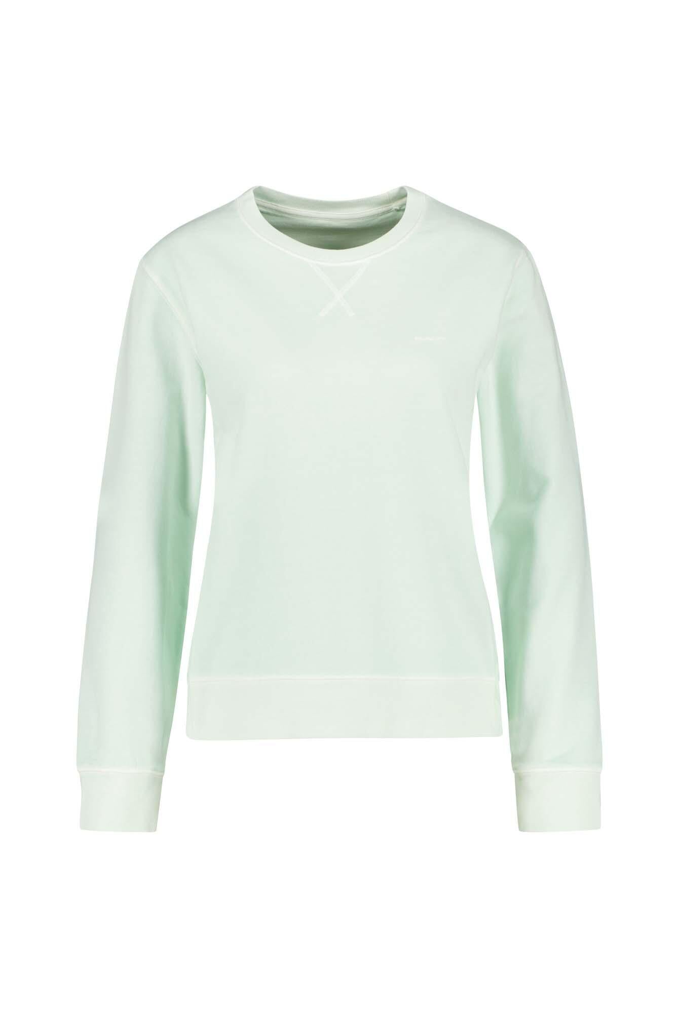 Sweatshirt aus Baumwolle - 355-FADED MINT - Grün